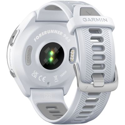 Умные часы Garmin Forerunner 965 Whitestone / Powder Gray Titanium