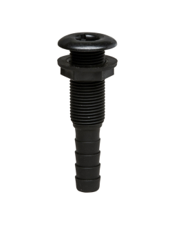 Сливная трубка из пластика Can-SB BS2353 3/4″ 94 мм черная со шланговым наконечником, 2 штуки