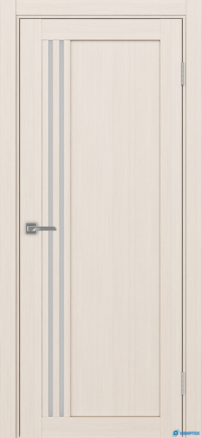 Дверь Оптима Порте царговая экошпон Турин 555.21 Ясень перламутровый купить в Челябинске | КВИРТЕК
