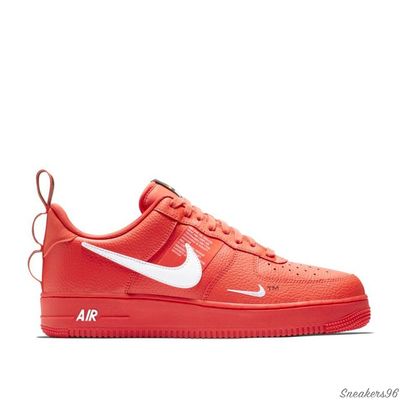 Nike Air Force 1 low &#039;07 lv8 Utility red/white Red Мужские (40-45)