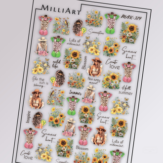 Слайдер-дизайн MilliArt Nails MAX-319