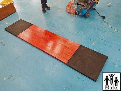 Помост для становой тяги компактный с морением