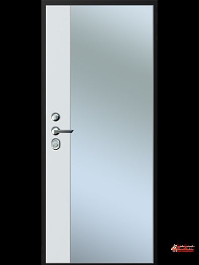 С-202\21Z Черный букле\ 02 Black soft\ 21Z White soft Зеркало\ Г-3001 + Г-3211