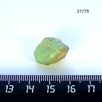 Бирюза натуральная (необработанная) Казахстан арт.21775: 3,9г - 19*14*13мм