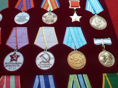 "Медали СССР в планшете" 2-я часть. Муляжи высокого качества!
