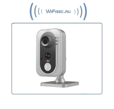 WiFi/LAN видеокамера с аудиоканалом с DVR. Full HD 1080, 2 Mp (4 мм.)