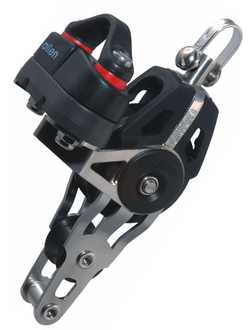 ЛОНГОТАКЕЛЬНЫЙ БЛОК 20 И 40 ММ ВЕРТЛЮЖНЫЙ ДВУХОБУШКОВЫЙ ШАРИКОПОДШИПНИКОВЫЙ С КУЛАЧКОВЫМ ЗАЖИМОМ ALLEN BROTHERS DYNAMIC A2044-677, 2-6 ММ, 180-800 КГ, D 40