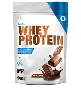 (Quamtrax Nutrition) Direct Whey Protein - (900 гр) - (клубника)