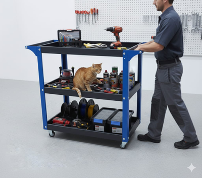 Инструментальная тележка на колесах VS-3