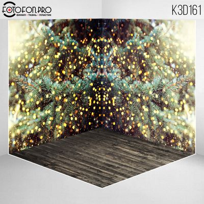 Фотофон 3D пазловый «Еловые лапы»