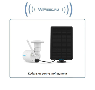 Reolink Argus Eco беспроводная всепогодная Wi-Fi видеокамера на аккумуляторе с DVR, Full HD (до 35 дней)