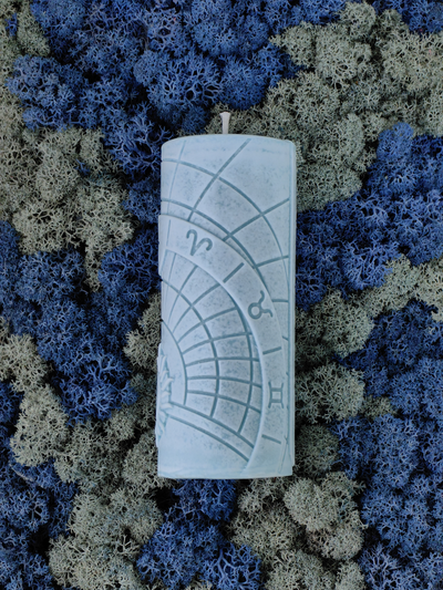 Свеча зодиакальная "Рыбы" стихия воды