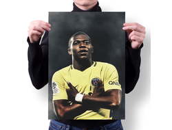 Плакат Kylian Mbappe Lottin, Килиан Мбаппе Лоттен №4