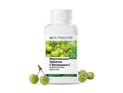 NUTRILITE™ Жевательные таблетки с витамином С, 100 таб.