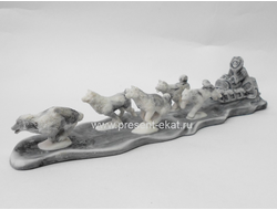 сувенир собачья упряжка малая