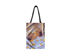 Сумка-шоппер вертикальная Капибара, Kapibara-san №16