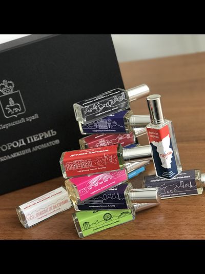 Набор ароматов Город Пермь 12 шт. х 20 мл 240 мл