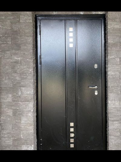 ЛАЙНДОР. ДВОЙНОЙ ТЕРМОРАЗРЫВ. АРКТИКА 102 мм (ТРЕХКОНТУРНАЯ) ШАГРЕНЬ ЧЕРНАЯ/ БЕЛЫЙ МАТОВЫЙ.