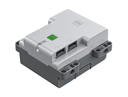 Electric Battery Box Powered Up Bluetooth Hub with Dark Bluish Gray Bottom - Clip Opening, Light Bluish Gray (bb0961c01 / 6142536)