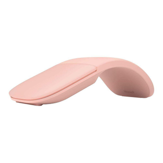 Мышь компьютерная Microsoft ARC Soft Pink Bluetooth, розовая