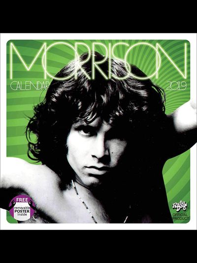 Jim Morrison Official Календарь 2019 Иностранные перекидные календари 2019, Intpressshop