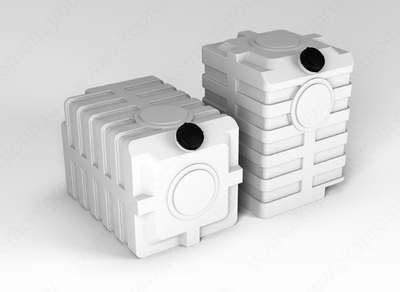 горизонтальное и вертикальное расположение емкости для воды на 600 литров