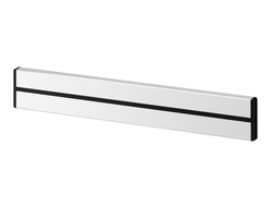 Шина накладного монтажа для установки розеток, длина 40 см, цвет белый