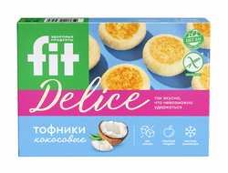 "Тофники кокосовые" полуфабрикаты замороженные из тофу, 260 гр