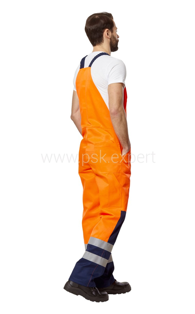 Костюм СПЕКТР СИГНАЛ с п/к, синий/оранжевый