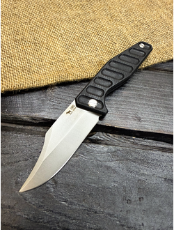 Фрикционный складной нож Риф сталь ELMAX, рукоять G10 черный