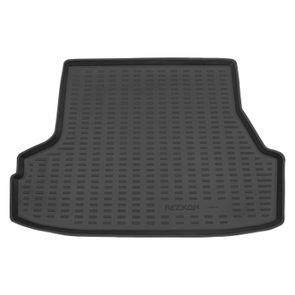 Коврик в багажник пластиковый (черный) для Hyundai Elantra XD (01-07)  (Борт 4см)
