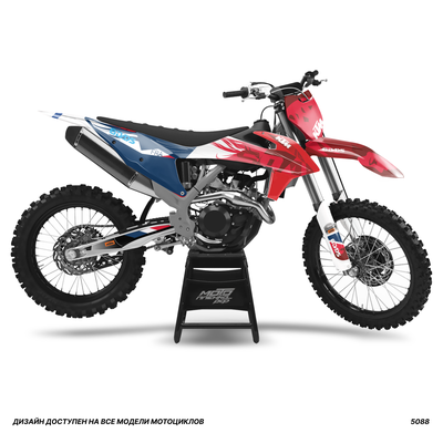 Наклейки на мотоцикл KTM 125-450 SX, SXF 2019-2022, EXC 2020-2023/GR8 sixdays #5088