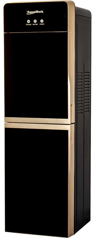 Кулер AquaWork R85-W золото-черный