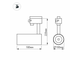 Светильник Arlight LGD-ZEUS-4TR-R100-30W (WH, 20-60 deg, 230V)