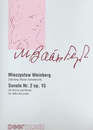 Weinberg, Mieczyslaw Sonate Nr.2 op.15 für Violine und Klavier