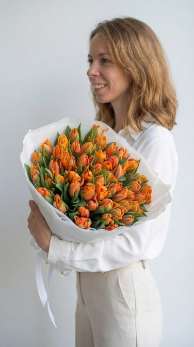 Букет цветов на 8 марта № 765