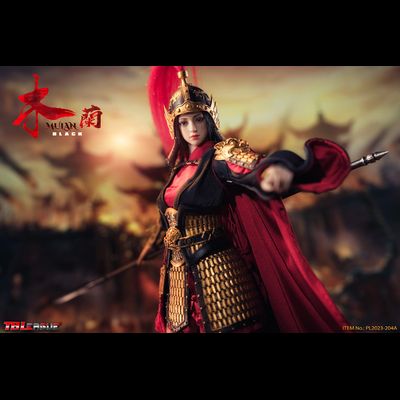 Китайская воительница Мулан (в черном) - КОЛЛЕКЦИОННАЯ ФИГУРКА 1/6 MULAN - Black (PL2023-204A) - TBLeague