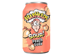 Газированный напиток WarHeads Sour Peach Soda 355мл