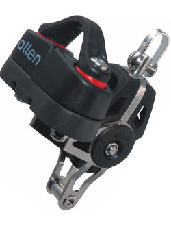 ВЕРТЛЮЖНЫЙ ОДНОШКИВНЫЙ ДВУХОБУШКОВЫЙ ШАРИКОПОДШИПНИКОВЫЙ С КУЛАЧКОВЫМ ЗАЖИМОМ БЛОК ALLEN BROTHERS DYNAMIC A2043-676, 4-10 ММ, 180-800 КГ, D 40