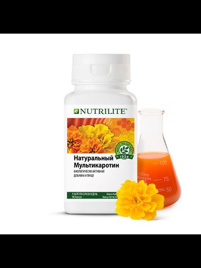 СОХРАНЕНИЕ ЗРЕНИЯ Nutrilite™ Натуральный мультикаротин, 90 капсул
