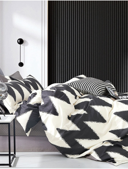 Постельное белье TANGO комплект сатин двуспальный 180x210x1 220x245x1 70x70x2 TS02-X244-70