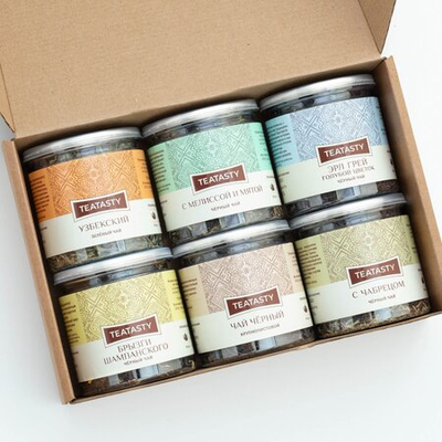 Подарочный набор чая №3 (6 видов)