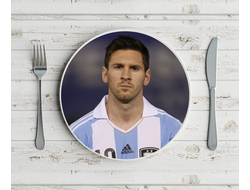Тарелка Лионель Месси, Lionel Messi №2