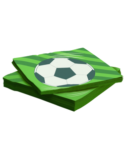 Салфетки "Футбол" 33*33 см, 20 шт