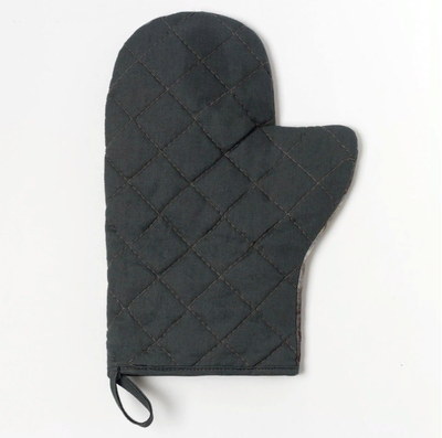 Подарочный мужской набор "Настоящий герой", варежка-прихватка 20х28см, молоток деревянный