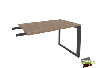 Onix Direct Брифинг-приставка на О-образном м/к O.MO-BR-11 Дуб Аризона/Металл Антрацит 1180*720*750