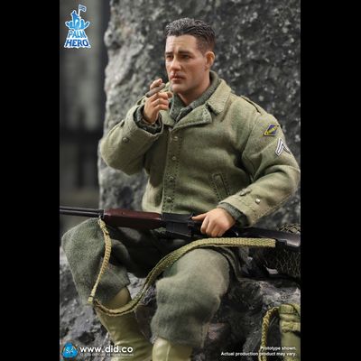 Рядовой Ричард Райбен ("Спасти рядового Райана") - КОЛЛЕКЦИОННАЯ ФИГУРКА 1/12 scale WWII US 2nd Ranger Battalion Series 4 – Private First Class Reiben (XA80012) - DID