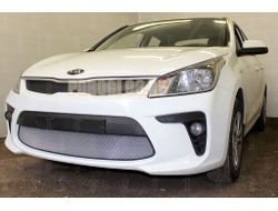 Защита радиатора KIA RIO 2017- chrome низ