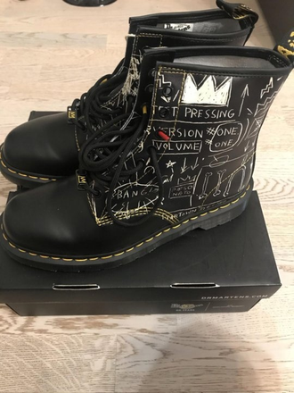 БОТИНКИ DR. MARTENS (ДОКТОР МАРТИНС) 1460 ЧЕРНЫЕ МУЖСКИЕ