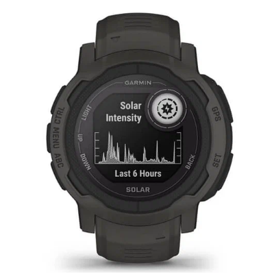 Умные часы Garmin Instinct 2 Solar черные